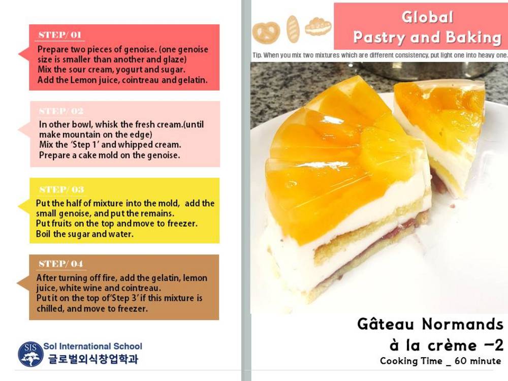 Gâteau Normands à la crème -2